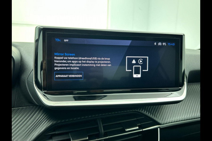 Peugeot 208 1.2 Hybrid 100PK Automaat Allure | Navigatie Apple Carplay/Android Auto Airco Camera Parkeer sensoren Cruise Control Led Lichtmetalen Velgen
