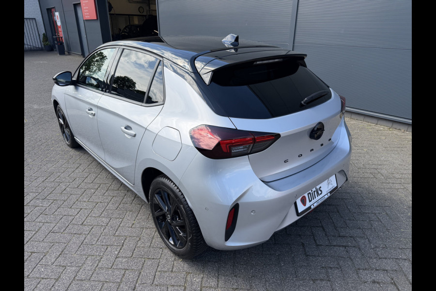 Opel Corsa 100pk GS (Camera - Keyless Entry - LED - Automatische Airco - Navigatie - Apple Carplay - Draadloos laden - Digitaal dashboard)