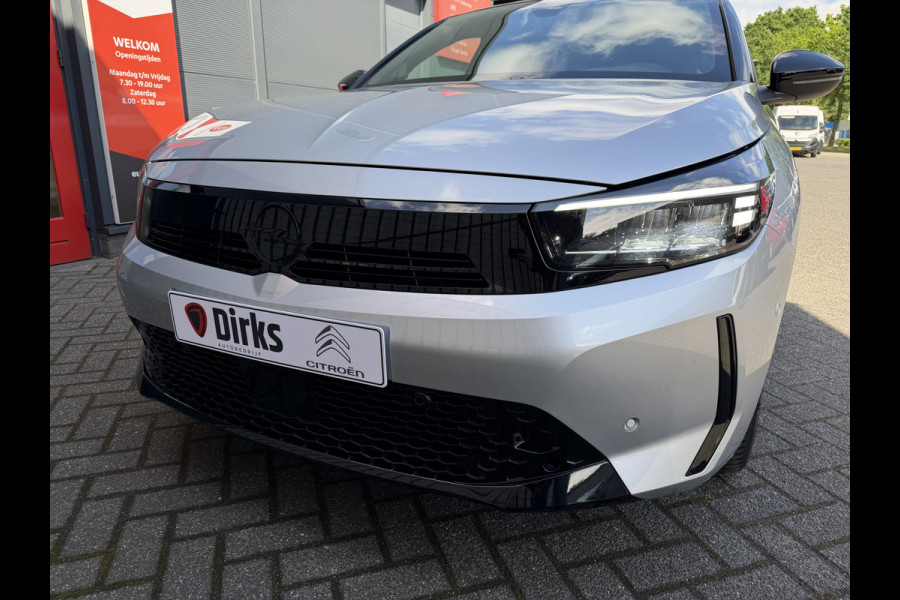 Opel Corsa 100pk GS (Camera - Keyless Entry - LED - Automatische Airco - Navigatie - Apple Carplay - Draadloos laden - Digitaal dashboard)