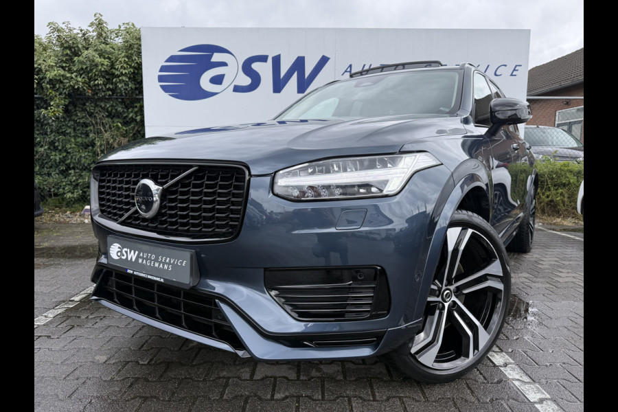 Volvo XC90 2.0 T8 Recharge AWD Ultimate Dark | Pano | Luchtvering | B&W | Pilot Assist | 22 inch