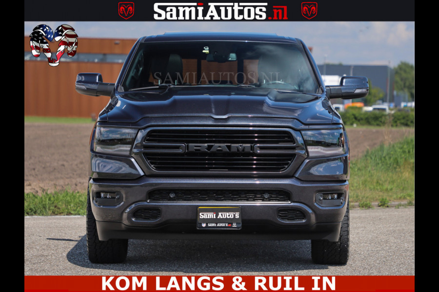 Dodge Ram SPORT 5.7 V8 HEMI 402 PK | TOP STAAT ! MAXIMUM STEEL | PANO | GROOTSCHERM | DUBBELE CABINE 5 PERSOONS | CREW CAB |