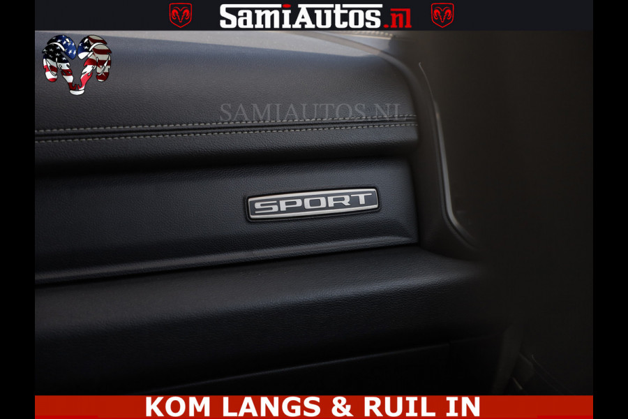 Dodge Ram SPORT 5.7 V8 HEMI 402 PK | TOP STAAT ! MAXIMUM STEEL | PANO | GROOTSCHERM | DUBBELE CABINE 5 PERSOONS | CREW CAB |