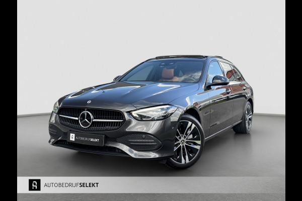 Mercedes-Benz C-Klasse Estate 300 e | Pano | Trekhaak | Distronic | Head-up | 360-camera | Sfeerverlichting | Nightpakket | MBUX