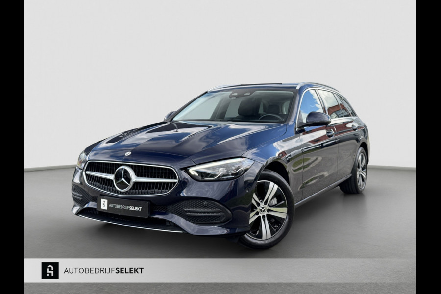 Mercedes-Benz C-Klasse Estate 300 e Trekhaak | Sfeerverlichting | Camera | ACC | MBUX Groot scherm | Cavansietblauw | 1e eigenaar