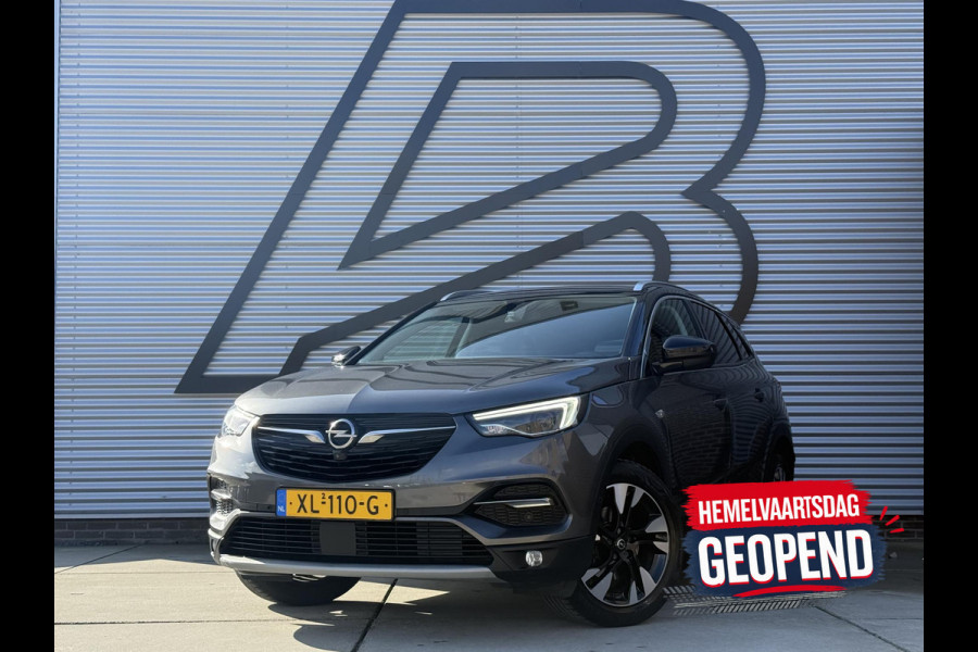 Opel Grandland X 1.2 Turbo Ultimate Navi|Camera|Carplay|Clima|Stoelverw V+A|Cruise|D-riem v.v in 2025|Trekhaak|N.A.P|APK tot 05-2027