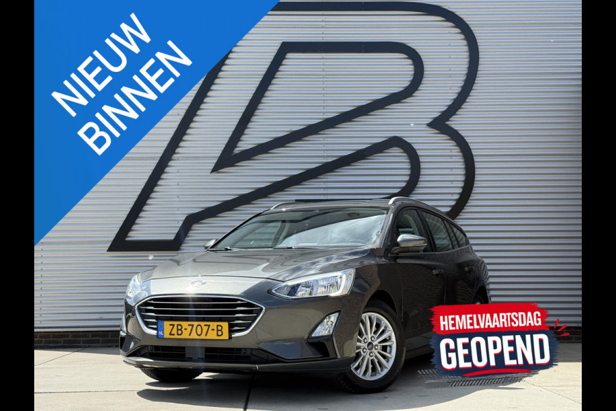 Ford FOCUS Wagon 1.0 EcoBoost Titanium Business 1e Eigenaar|Navi|Clima|Cruise|Carplay|PDC V+A|Goed onderhouden|N.A.P|APK tot 04-2027