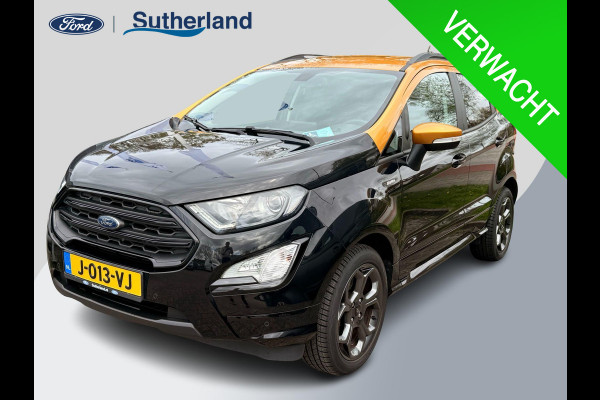 Ford EcoSport 1.0 EcoBoost ST-Line Black | 125pk Automaat  | Trekhaak | Winter Pack | B&O Audio | Achteruitrijcamera | Navigatie | Bi-Tone kleur