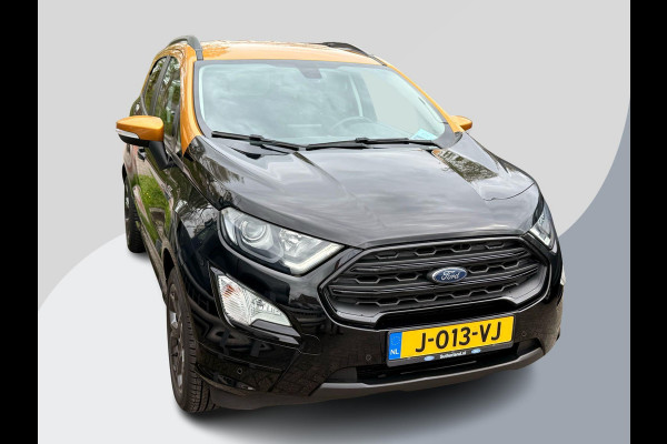 Ford EcoSport 1.0 EcoBoost ST-Line Black | 125pk Automaat  | Trekhaak | Winter Pack | B&O Audio | Achteruitrijcamera | Navigatie | Bi-Tone kleur