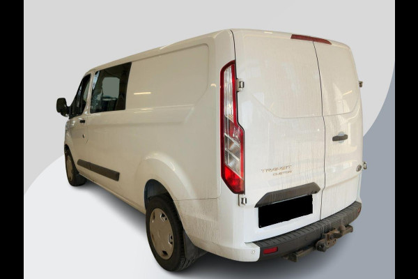Ford Transit Custom 340 2.0 TDCI L2H1 Trend DC 170pk | Automaat | Dubbele Cabine | 6-persoons | Trekhaak | Navigatie | Camera | Verwarmd voorruit