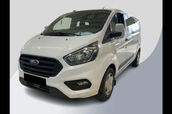 Ford Transit Custom 340 2.0 TDCI L2H1 Trend DC 170pk | Automaat | Dubbele Cabine | 6-persoons | Trekhaak | Navigatie | Camera | Verwarmd voorruit