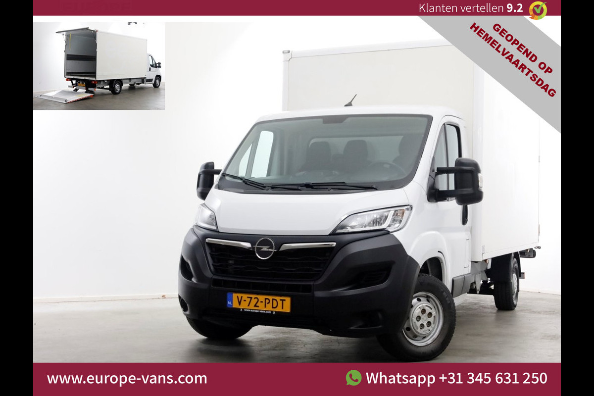 Opel Movano 2.2D 140pk Bakwagen met laadklep 1.060kg laadvermogen 08-2023