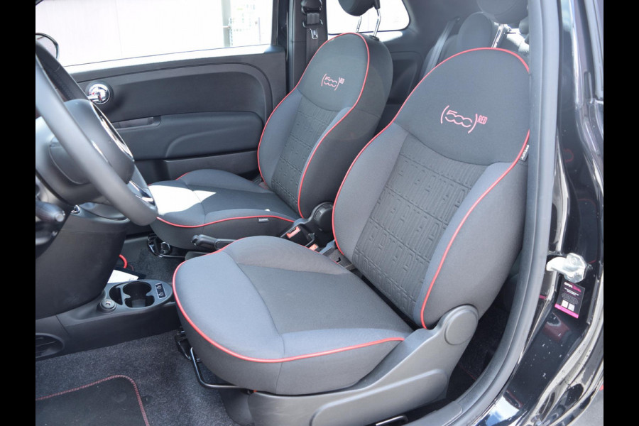 Fiat 500C 1.0 Hybrid RED CABRIO | CAMERA | AIRCO | LICHTMETALEN VELGEN | 18.646 km!