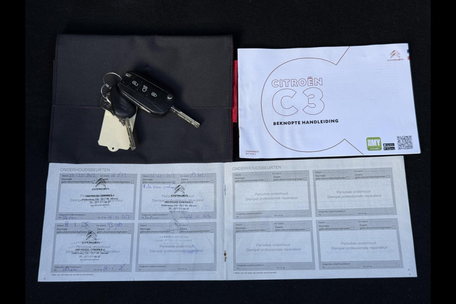Citroën C3 1.2 PureTech Feel Edition Navi|Carplay|D-riem vv in 2023|Trekhaak|PDC|Clima|Cruise|N.A.P|APK tot 09-2026