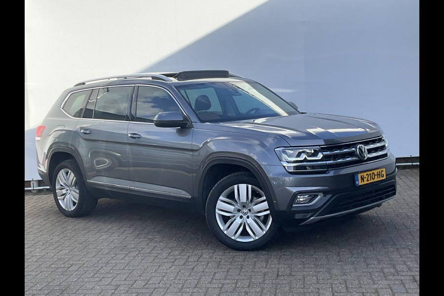 Volkswagen TERAMONT 7-Peroons 3.6 VR6 277pk 7-Pers Pano Memory Stoelverw+Ventilatie 360° Leer BOMVOL!