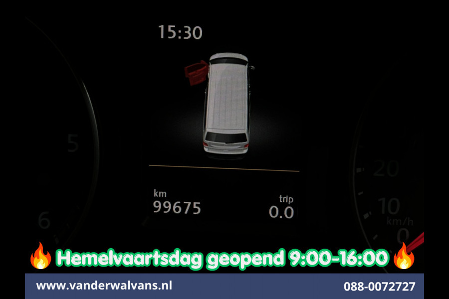 Volkswagen Transporter 2.0 TDI 204pk Automaat L2H1 Dubbele cabine Euro6 Airco | 2x Zijdeur | Leder | Navigatie | Camera | LED | Trekhaak | LM Velgen |  Cruisecontrol, Android Auto, Stoelverwarming, Verwarmde Voorruit, Parkeersensoren, panoramadak, 5-zits