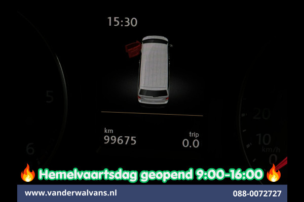 Volkswagen Transporter 2.0 TDI 204pk Automaat L2H1 Dubbele cabine Euro6 Airco | 2x Zijdeur | Leder | Navigatie | Camera | LED | Trekhaak | LM Velgen |  Cruisecontrol, Android Auto, Stoelverwarming, Verwarmde Voorruit, Parkeersensoren, panoramadak, 5-zits