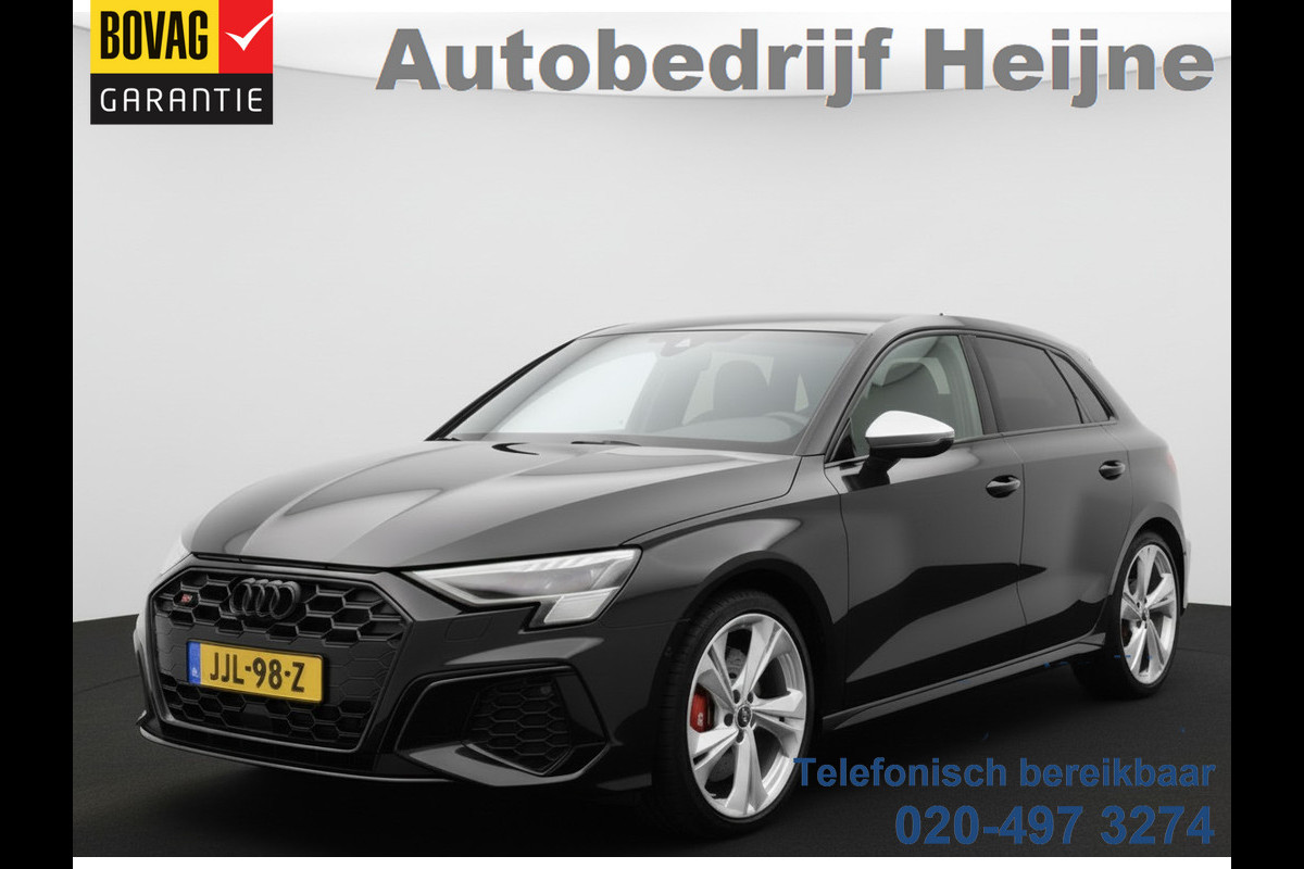 Audi S3 Sportback 2.0 TFSI S3 QUATTRO 310PK S-TRONIC S3-SPORT CAMERA/LEDER/CARPLAY