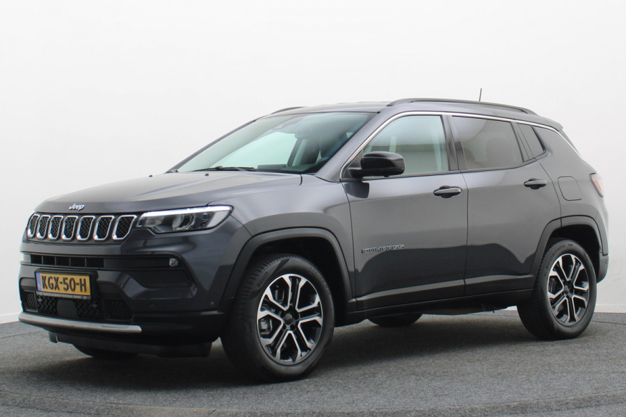 Jeep Compass 4xe 190 Plug-in Hybrid Electric Limited Business Leder/Stof, 360° Camera, Apple Carplay, ACC, Virtual Cockpit, DAB, 18''