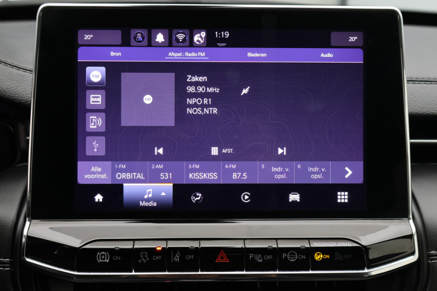 Jeep Compass 4xe 190 Plug-in Hybrid Electric Limited Business Leder/Stof, 360° Camera, Apple Carplay, ACC, Virtual Cockpit, DAB, 18''