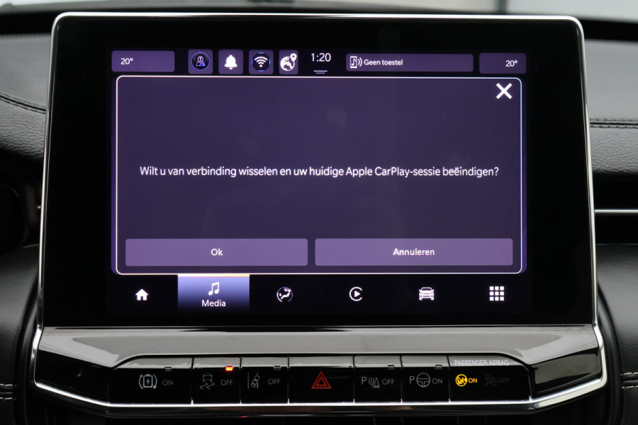 Jeep Compass 4xe 190 Plug-in Hybrid Electric Limited Business Leder/Stof, 360° Camera, Apple Carplay, ACC, Virtual Cockpit, DAB, 18''