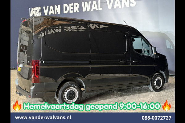 Renault Master 2.0 dCi 150pk L2H2 Fabrieksgarantie Euro6 Airco | 2x Zijdeur | 360 Graden Camera | LED | 2500kg Trekhaak | Apple Carplay Cruisecontrol, Android Auto, Parkeersensoren, Bijrijdersbank