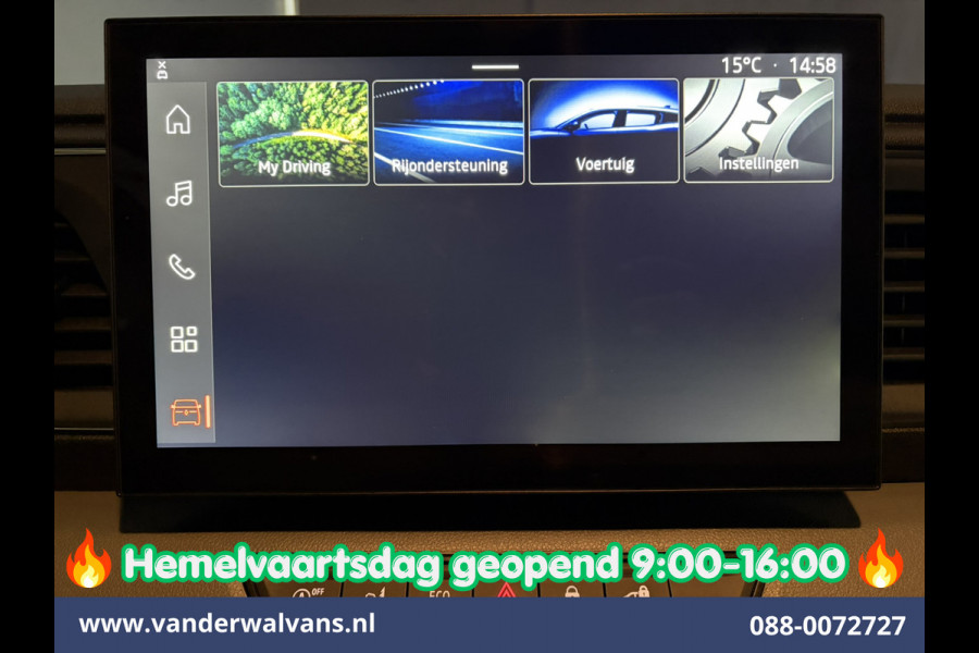 Renault Master 2.0 dCi 150pk L2H2 Fabrieksgarantie Euro6 Airco | 2x Zijdeur | 360 Graden Camera | LED | 2500kg Trekhaak | Apple Carplay Cruisecontrol, Android Auto, Parkeersensoren, Bijrijdersbank