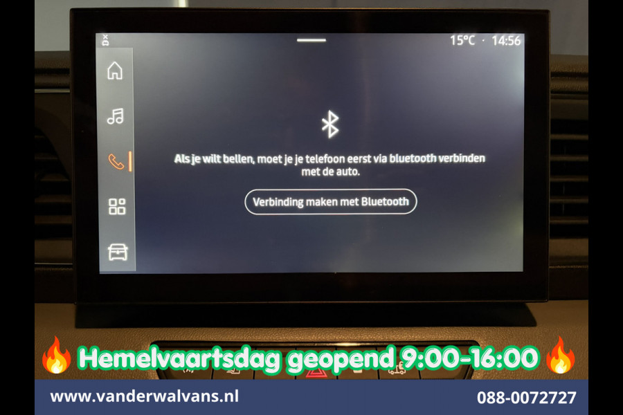 Renault Master 2.0 dCi 150pk L2H2 Fabrieksgarantie Euro6 Airco | 2x Zijdeur | 360 Graden Camera | LED | 2500kg Trekhaak | Apple Carplay Cruisecontrol, Android Auto, Parkeersensoren, Bijrijdersbank