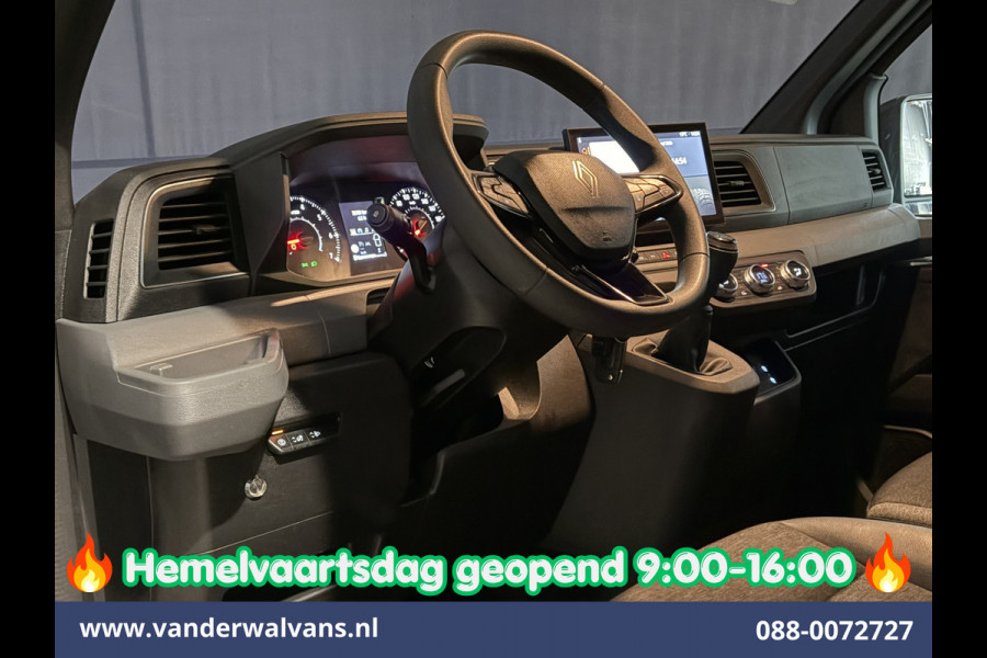 Renault Master 2.0 dCi 150pk L2H2 Fabrieksgarantie Euro6 Airco | 2x Zijdeur | 360 Graden Camera | LED | 2500kg Trekhaak | Apple Carplay Cruisecontrol, Android Auto, Parkeersensoren, Bijrijdersbank