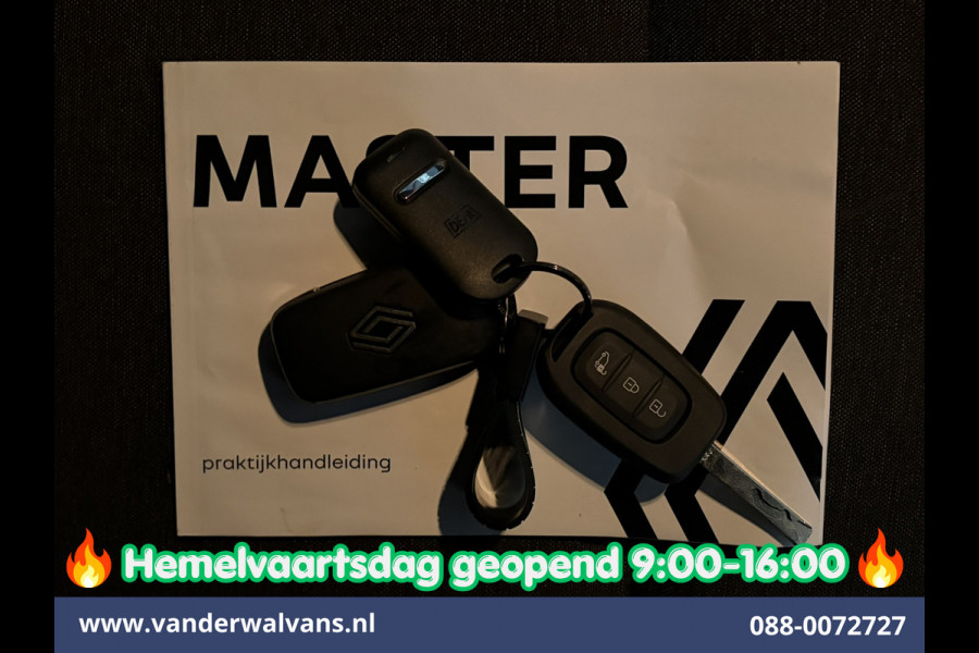 Renault Master 2.0 dCi 150pk L2H2 Fabrieksgarantie Euro6 Airco | 2x Zijdeur | 360 Graden Camera | LED | 2500kg Trekhaak | Apple Carplay Cruisecontrol, Android Auto, Parkeersensoren, Bijrijdersbank
