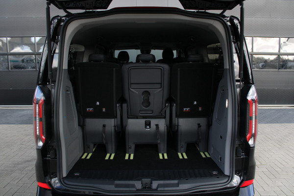 Ford Tourneo Custom 340 2.5 PHEV L2H1 Titanium X 232pk | 2x Schuifdeur | ACC | 360 camera | Leder | Navi | Verwarmd stuurwiel | 19" LM velgen