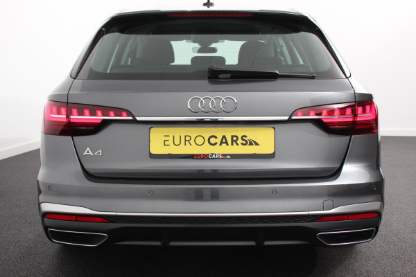 Audi A4 Avant 40 TFSI 204 pk S-tronic S Line Plus Navigatie Adaptive Cruise Control Parkeersensoren Camera Lane Assist Elektrische achterklep Stoelverwarming Ledverlichting Virtual Cockpit Climatronic