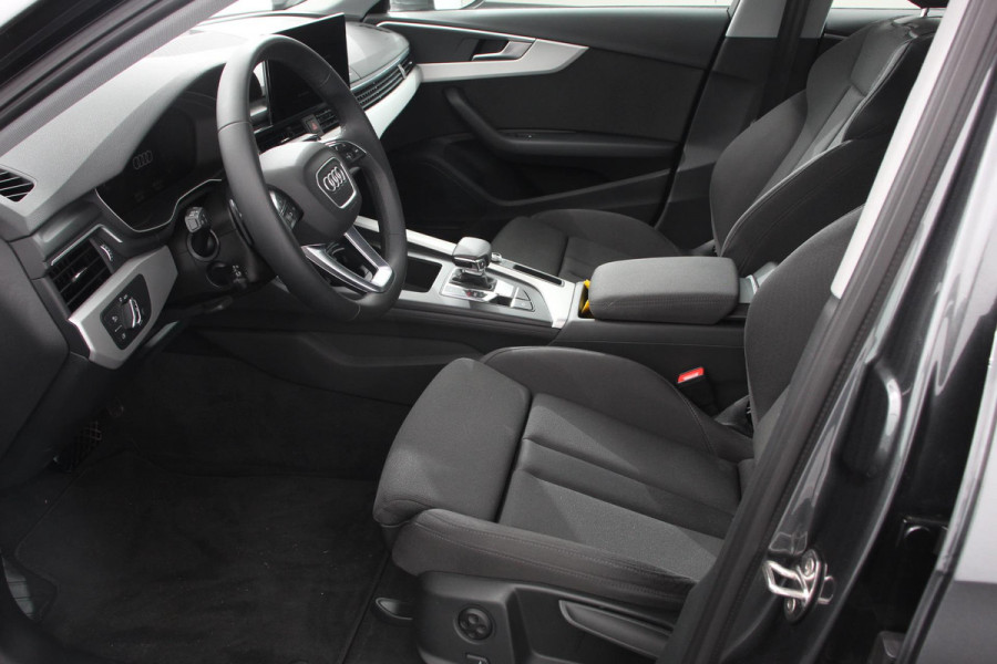 Audi A4 Avant 40 TFSI 204 pk S-tronic S Line Plus Navigatie Adaptive Cruise Control Parkeersensoren Camera Lane Assist Elektrische achterklep Stoelverwarming Ledverlichting Virtual Cockpit Climatronic