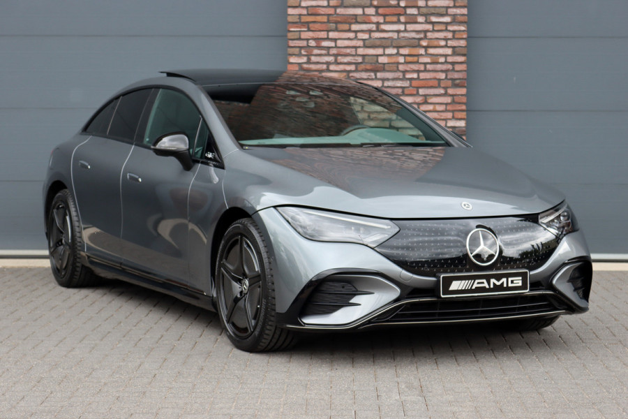 Mercedes-Benz EQE 350 AMG Line Premium+ 89 kWh | Hyperscreen | Distronic+ | Carbon | Burmester | Digital Light | HUD | Panoramadak | Surround Camera | Warmtepomp |