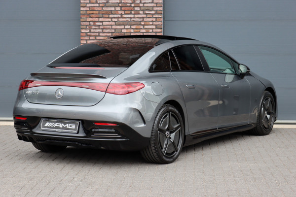 Mercedes-Benz EQE 350 AMG Line Premium+ 89 kWh | Hyperscreen | Distronic+ | Carbon | Burmester | Digital Light | HUD | Panoramadak | Surround Camera | Warmtepomp |