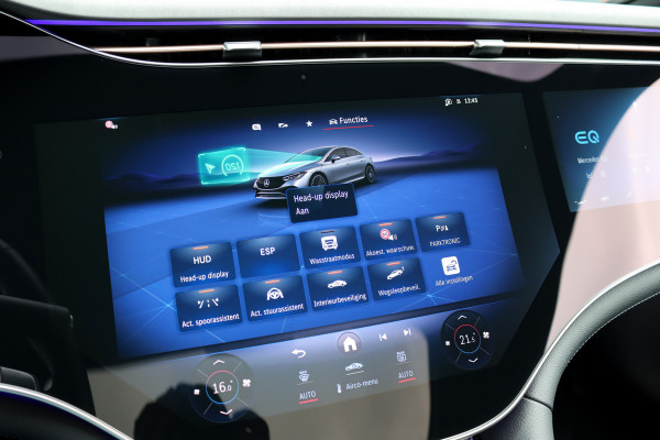 Mercedes-Benz EQE 350 AMG Line Premium+ 89 kWh | Hyperscreen | Distronic+ | Carbon | Burmester | Digital Light | HUD | Panoramadak | Surround Camera | Warmtepomp |