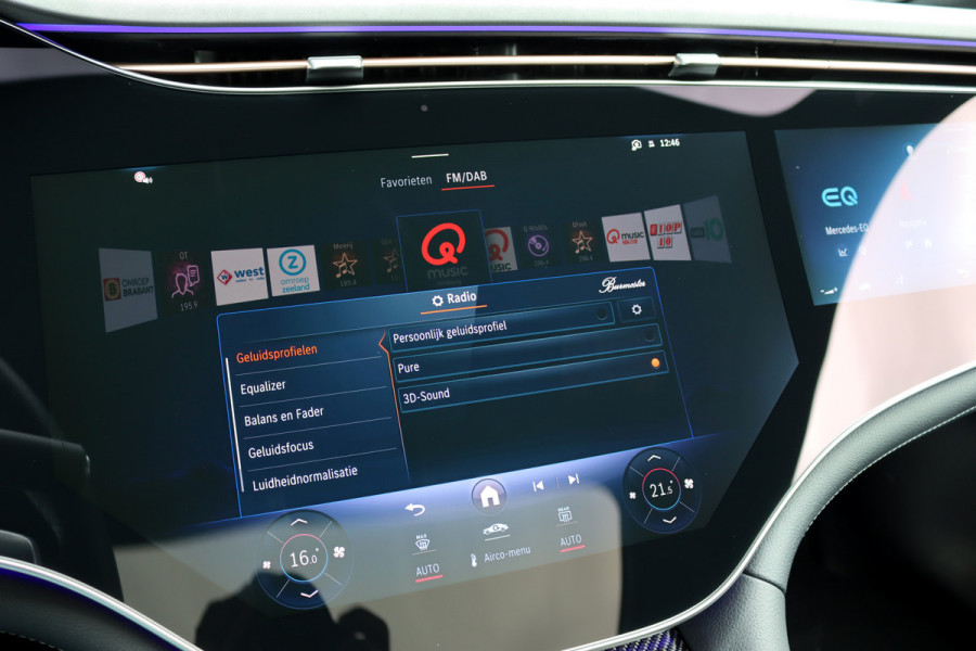 Mercedes-Benz EQE 350 AMG Line Premium+ 89 kWh | Hyperscreen | Distronic+ | Carbon | Burmester | Digital Light | HUD | Panoramadak | Surround Camera | Warmtepomp |