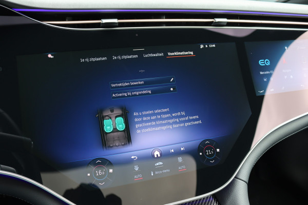 Mercedes-Benz EQE 350 AMG Line Premium+ 89 kWh | Hyperscreen | Distronic+ | Carbon | Burmester | Digital Light | HUD | Panoramadak | Surround Camera | Warmtepomp |