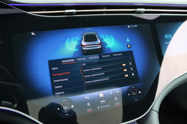 Mercedes-Benz EQE 350 AMG Line Premium+ 89 kWh | Hyperscreen | Distronic+ | Carbon | Burmester | Digital Light | HUD | Panoramadak | Surround Camera | Warmtepomp |