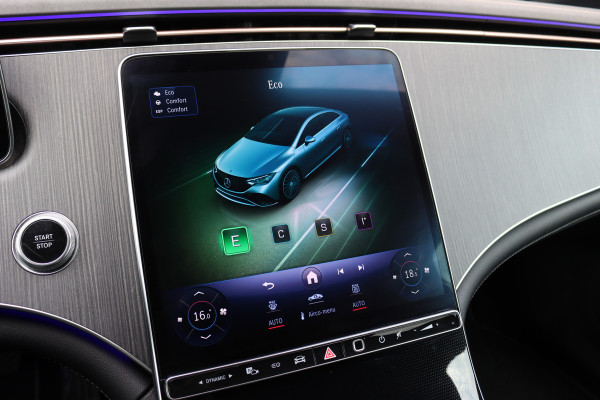 Mercedes-Benz EQE 350 Luxury Line Premium 89 kWh | Distronic+ | Burmester | Memory | Digital Light | Trekhaak | Surround Camera | Keyless Go | Leder | Augmented Reality |