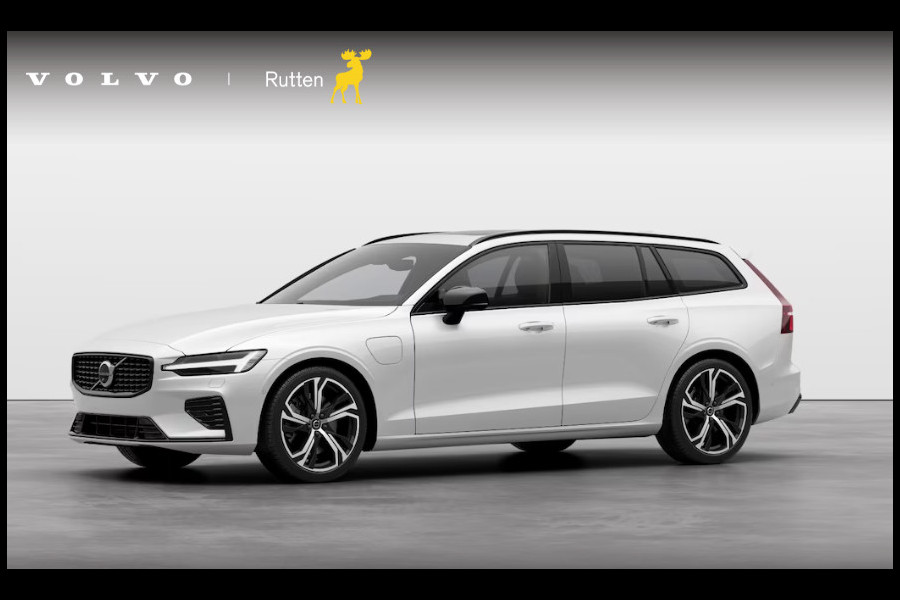 Volvo V60 T8 455PK Automaat AWD Ultra Perform. Ed. Dark Polestar Optimalisatie / Glossy black Logo voor en achterzijde / Long Range / 360 Camera / Harman Kardon audio / Head-up display / Panorama dak / Apple carplay / Android auto /