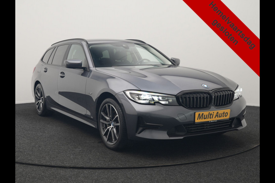 BMW 3 Serie Touring 330e xDrive 292pk Dealer O.H. PHEV | Cruise Control | Camera | Lederen Sportstoelen Verwarmd | Apple Carplay | Blis | Park Assistant | Navigatie | DAB | Virtual | 18''L.M. | Plug In Hybrid |