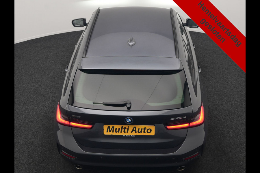 BMW 3 Serie Touring 330e xDrive 292pk Dealer O.H. PHEV | Cruise Control | Camera | Lederen Sportstoelen Verwarmd | Apple Carplay | Blis | Park Assistant | Navigatie | DAB | Virtual | 18''L.M. | Plug In Hybrid |