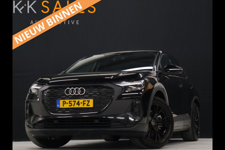 Audi Q4 Sportback e-tron 40 Sport Edition 77 kWh [APPLE CARPLAY, STOELVERWARMING, LED, CRUISE CONTROL, DIGITAL DASH, ELEKTRISCHE ACHTERKLEP, NIEUWSTAAT]