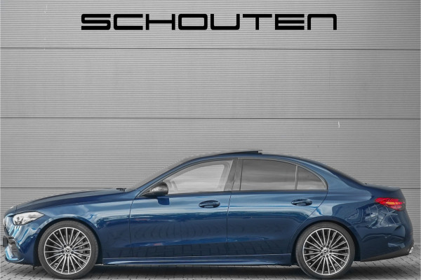 Mercedes-Benz C-Klasse 200 Launch Edition AMG Line Pano Burmester Trekhaak Camera Stoelverw
