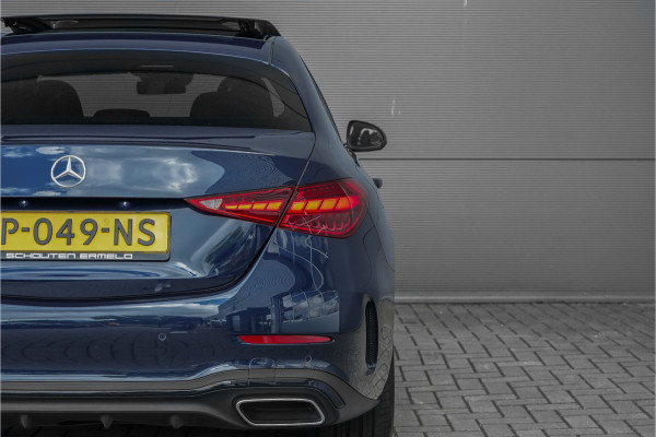Mercedes-Benz C-Klasse 200 Launch Edition AMG Line Pano Burmester Trekhaak Camera Stoelverw