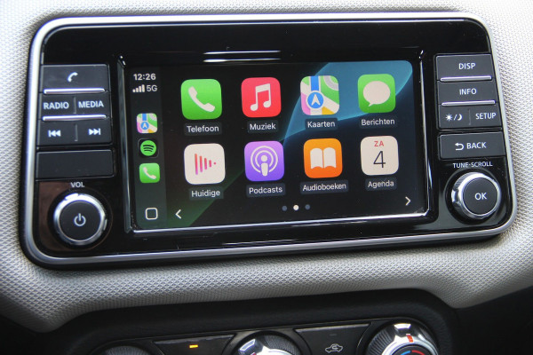 Nissan Micra 0.9 IG-T Acenta CarPlay | Airco | Cruise | Brake Assist | Rijbaan assist | Sportstuurwiel