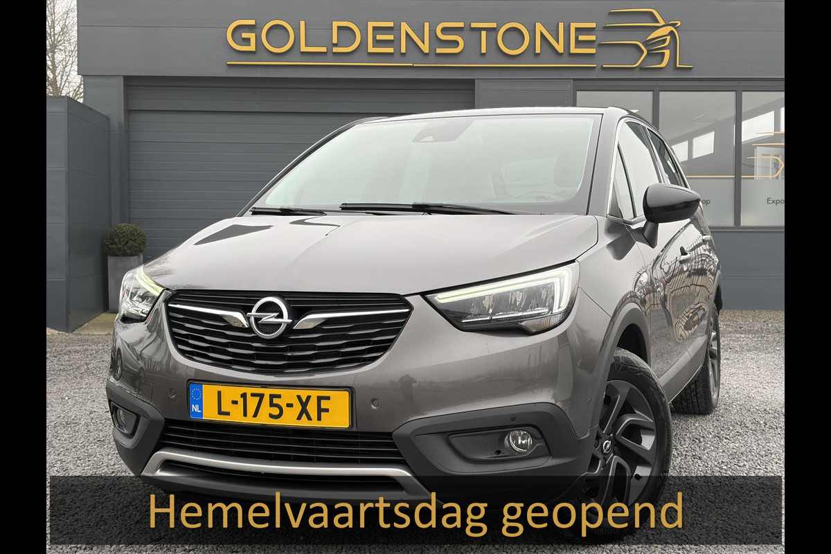 Opel Crossland X 1.2 Turbo Innovation 360° Camera,Afn.Trekhaak,Navi,110pk,Navi,6 Bak,Rijstrooksensor,BSD,Clima,Cruise,Lm velgen,Apk tot 02-2028