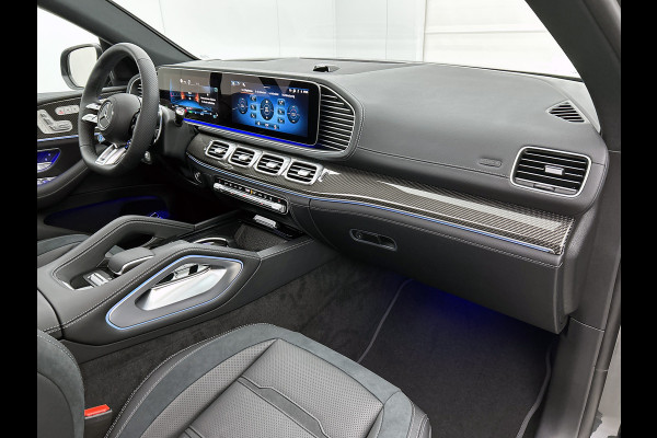 Mercedes-Benz GLE Coupé AMG 53 Hybrid 4MATIC+ Night Edition Premium Plus | Winterpakket | Remklauwen in rood | Sierelementen AMG carbon | MAGIC VISION CONTROL | Stoelverwarming | Trekhaak | Dashcam | 22 inch kruisspaaks AMG-velgen | AMG tankdop in chroom | Panoramaschuifdak | 360° camera |