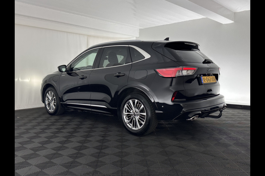 Ford Kuga 2.5 PHEV Vignale (Plug-in) (INCL-BTW) Aut. *LEATHER | ADAPTIVE-CRUISE | FULL-LED | DIGI-COCKPIT | KEYLESS | DAB | CARPLAY | NAVI-FULLMAP | MEMORY-PACK | HEATED-COMFORTSEATS | PRIVACYGLASS | TOWBAR | 18''ALU*