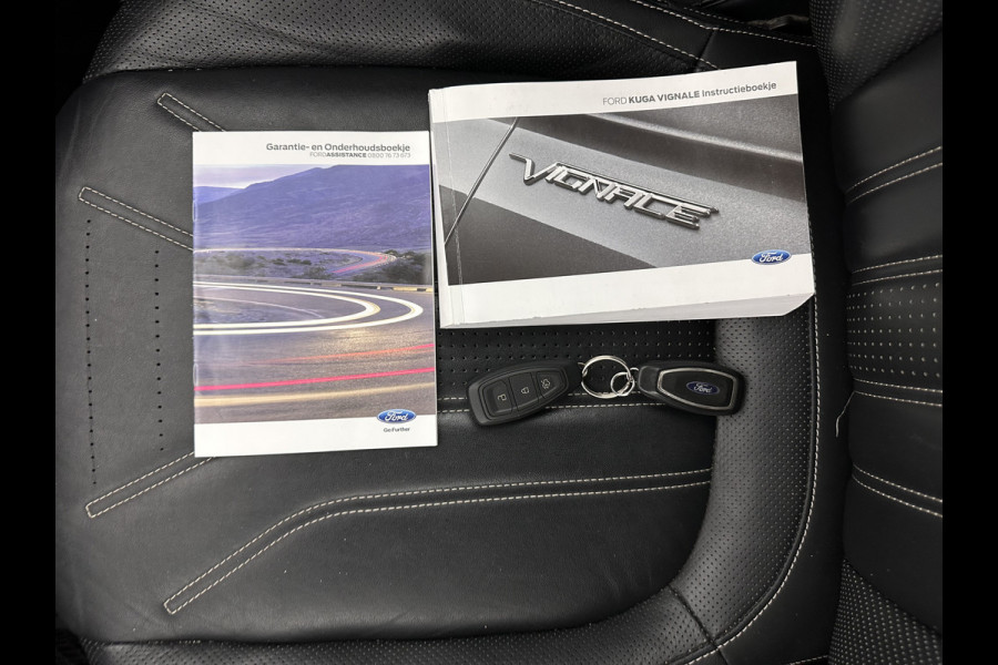 Ford Kuga 2.5 PHEV Vignale (Plug-in) (INCL-BTW) Aut. *LEATHER | ADAPTIVE-CRUISE | FULL-LED | DIGI-COCKPIT | KEYLESS | DAB | CARPLAY | NAVI-FULLMAP | MEMORY-PACK | HEATED-COMFORTSEATS | PRIVACYGLASS | TOWBAR | 18''ALU*